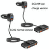 SC02 5 In 1 Mobile Phone Fast Recharge Car Charger
