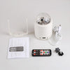 Bluetooth Crystal Magic Ball Stage Light with Remote Control, US Plug(White)