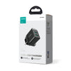 JOYROOM JR-TCN01 2.4A Dual Ports USB Charger, Plug:UK Plug(Black)