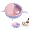 Pet Self-Sucking Milk Bowl Feeder, Pink, Kitten & Puppy