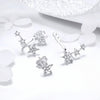 S925 Sterling Silver Star Earrings Simple Silver Earrings