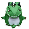 Cartoon School Bag Dinosaur Backpack For Children(Green)