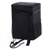 With Cover Car Trash Can Foldable Car Chair Back Trash Can Waterproof Box, Size: 20 x 20 x 30cm(Black)