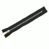100 PCS No.3 Metal Copper Zipper Pants Placket Zipper, Specification: 15cm(Platinum + White)
