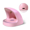 Mini Shark Phototherapy Lamp Portable Quick Dry Nail Lamp, Color: Pink
