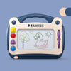 Children Drawing Board Magnetic Writing Board Colorful Baby Doodle Board Toy, Color: Large Blue