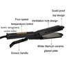 4-Speed Temperature Control Hair Straightening Clip Hair Straightener Hairdressing Tools US Plug