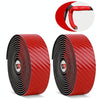 WEST BIKING Bicycle Breathable Non-Slip Handlebar Strap(Red)