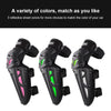 Motolsg MT-05 Motorcycle Bicycle Riding Protective Gear 2 in 1 Knee Pads(Pink)