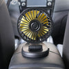 F409 Car Fan General Car Shaking Head Fan(Cigarette Lighter Port 12V)