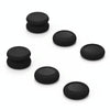 Left + Right Gamepad Rocker Cap Button Cover for Switch(Black)