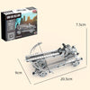 660pcs Crossbow Puzzle Toys Intelligence Hand Assembly Mechanical Gear Transmission Building Blocks High Difficulty Metal Model