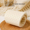 1pair Wool Winter Soft Anti-Odor Latex Warm Thick Padded High Elastic Shock Absorbing Insoles, Size: 38-39(Beige)