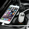 Olesson Streamlined Design 1.2A USB Car Cigarette Lighter Socket Car Charger with Color LED Light