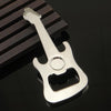 5 PCS Multi-function Guitar Bottle Opener Key Chain Car Key Pendant, Size: 8.5x3.5cm