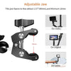 JMSUZ 124124 SLR Camera Rail Adjustable Clamp Crab Clamp (Red)