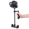 YELANGU 38.5-61cm Carbon Fiber Handheld Stabilizer for DSLR & DV Digital Video & Cameras, Capacity Range 0.5-3kg(Blue)