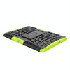 For Huawei MediaPad T3 10 Tire Texture Shockproof TPU+PC Protective Case with Holder(Green)