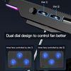 CoolCold F5  Laptop Radiator Bracket Office Desk Adjustable Laptop Cooler,Style: Fantasy Edition