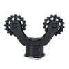 Canoe Paddle Fishing Rod Holder Rail Bracket Kayak Accessories, Specification: 25 Roller Paddle Clamp