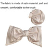 B640 Satin Bow Hair Accessory Sweet Ponytail Hair Clip(Beige)