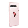 For Asus ROG Phone 3 ZS661KS Carbon Fiber Texture Horizontal Flip TPU + PC + PU Leather Case with Card Slot(Pink)