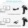 1D Laser  Wireless Barcode Reader Scanner Data Collector With 2.2-Inch LCD Screen