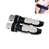 Universal Motor Bike Footpegs Foot Rests Rear Pedals Set Motorcycle Modification Accessories(Silver)