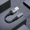 hoco LS36 Fresh USB to 3.5mm External Sound Card(Black)