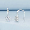 S925 Sterling Silver Star Zircon Female Earrings(BSE1028)