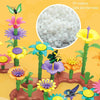 272pcs/set Children Intellectual Development DIY Assembly Flower Arrangement Toys