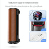 CF01 USB Interface Car Seat Fan Adjustable Wind Speed Desktop Small Fan(Red)