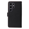 For Samsung Galaxy S25 Ultra 5G BETOPNICE BN-005 2 in 1 Detachable Imitate Genuine Leather Phone Case(Black)