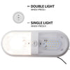 D4347 10-24V 6-7W 4000-4500K 560LM RV Yacht 48 PCS LED Lamps Dome Light Ceiling Lamp, with Independent Switch Control