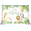 MDN13326 1.5m x 1m Animal Forest Cartoon Birthday Party Banquet Decoration Photo Background Cloth