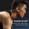 KS-19 Bluetooth Headset Sound Conducting Hanging Neck Business Headphones(Black)