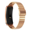 K13S 1.14 inch TFT Screen Slub Steel Strap Smart Calling Bracelet Supports Sleep Management/Blood Oxygen Monitoring(Rose Gold)