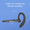 P40 Wireless Bluetooth 5.1 Business Noise Cancelling Earphone with Mic Support Handsfree(Black)