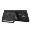 For Samsung Galaxy S25 Ultra 5G Skin Feel Dream RFID Anti-theft PU Card Bag Phone Case(Black)