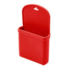 Wear-Resistant Silicone Mobile Phone Bag For Car Air Outlet(Red)