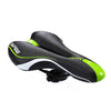 YAFEE YF-1034-3 Soft Mountain Bike Seat Mountain Bike Hollow Breathable Saddle Seat Cushion Bicycle Seat(Black Green)