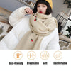 Winter Students All-Match Knitting Thickening Warm Small Fresh Scarf, Size:210 x 40cm(Fawn-Gray)