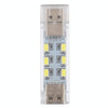 12 LEDs Double Sided Stackable USB Light(White Light)