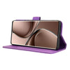 For vivo V40e 5G / iQOO Z9S 5G Diamond Texture Leather Phone Case(Purple)