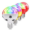 ZQMQD-001 6 LEDs Colorful Rotating Light Magic Ball Atmosphere Light, Spec: Gold