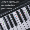 Children Beginner Piano Keyboard Color Stickers Musical Instrument Accessories, Style: Piano Keys 61 keys