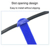 20pcs Data Cable Storage And Management Strap T-Shape Nylon Binding Tie, Model: Black 12 x 250mm