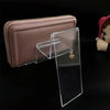 10 PCS Thickened Transparent Wallet Holder Plastic Phone Mask Display Stand Counter Display Stand,Specification: No. 3 3 Layer