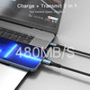 Yesido CA95 3A 20W USB-C / Type-C to 8 Pin Fast Charging Cable, Length: 1.2m