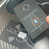 For Tesla Model 3 / Y Carbon Fiber Center Panel Protective Film Anti-Scratch Car Interior(Matte)